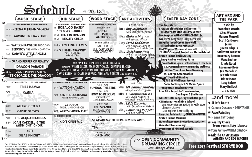 SCHEDULE 2013